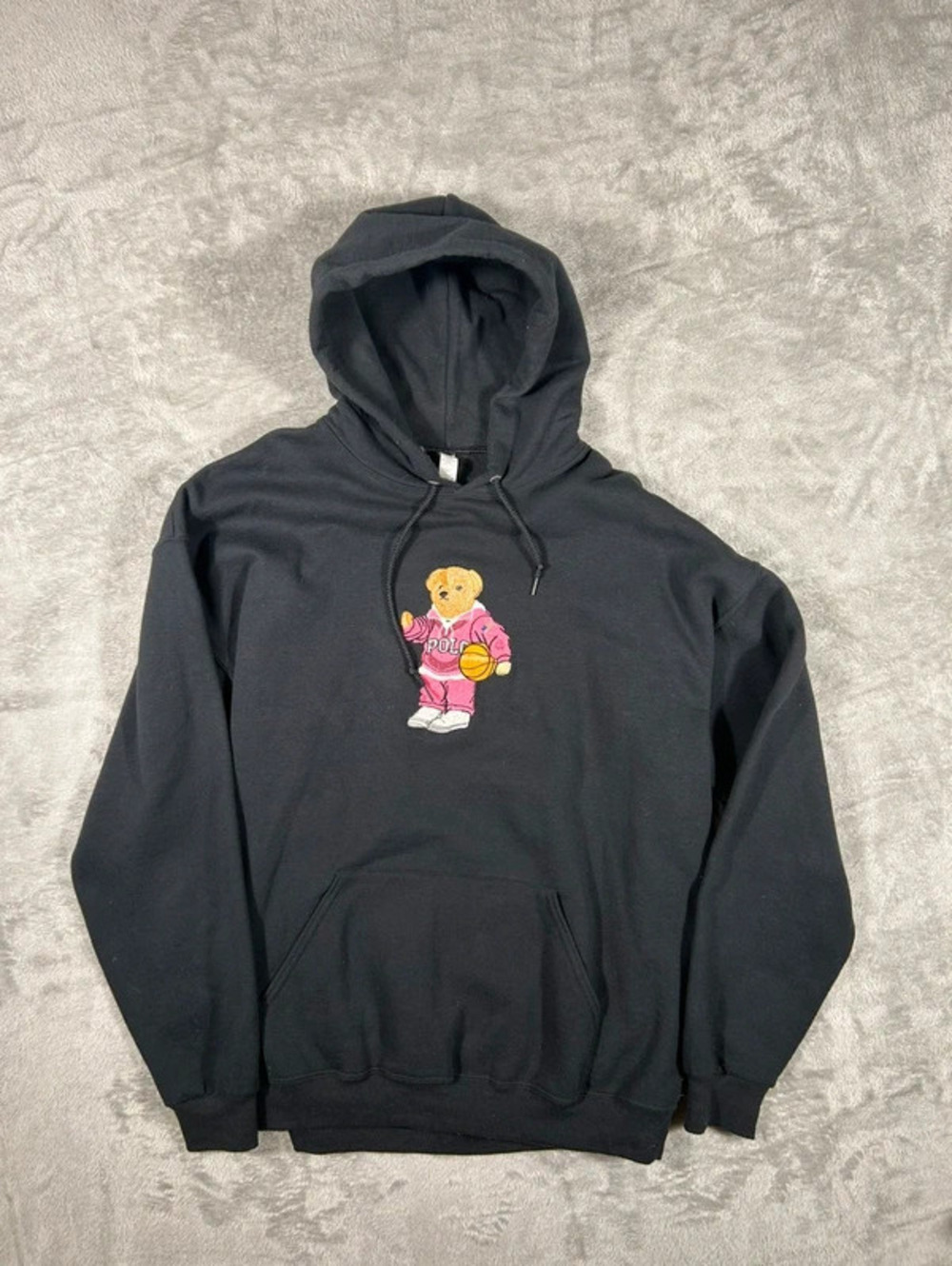 polo bear style hoodie size XL